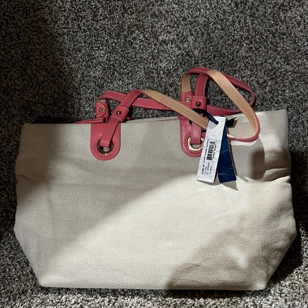 Dooney & Bourke Grommet Shopper (hot pink) NWT